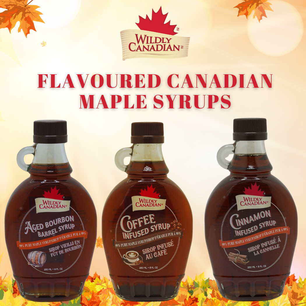 Flavoured Canadian Maple Syrups