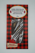 Dark Chocolate with Fleur De Sel The Canadian Wild Rice Mercantile Ltd.