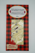 White Chocolate With Cranberries & Lemon The Canadian Wild Rice Mercantile Ltd.