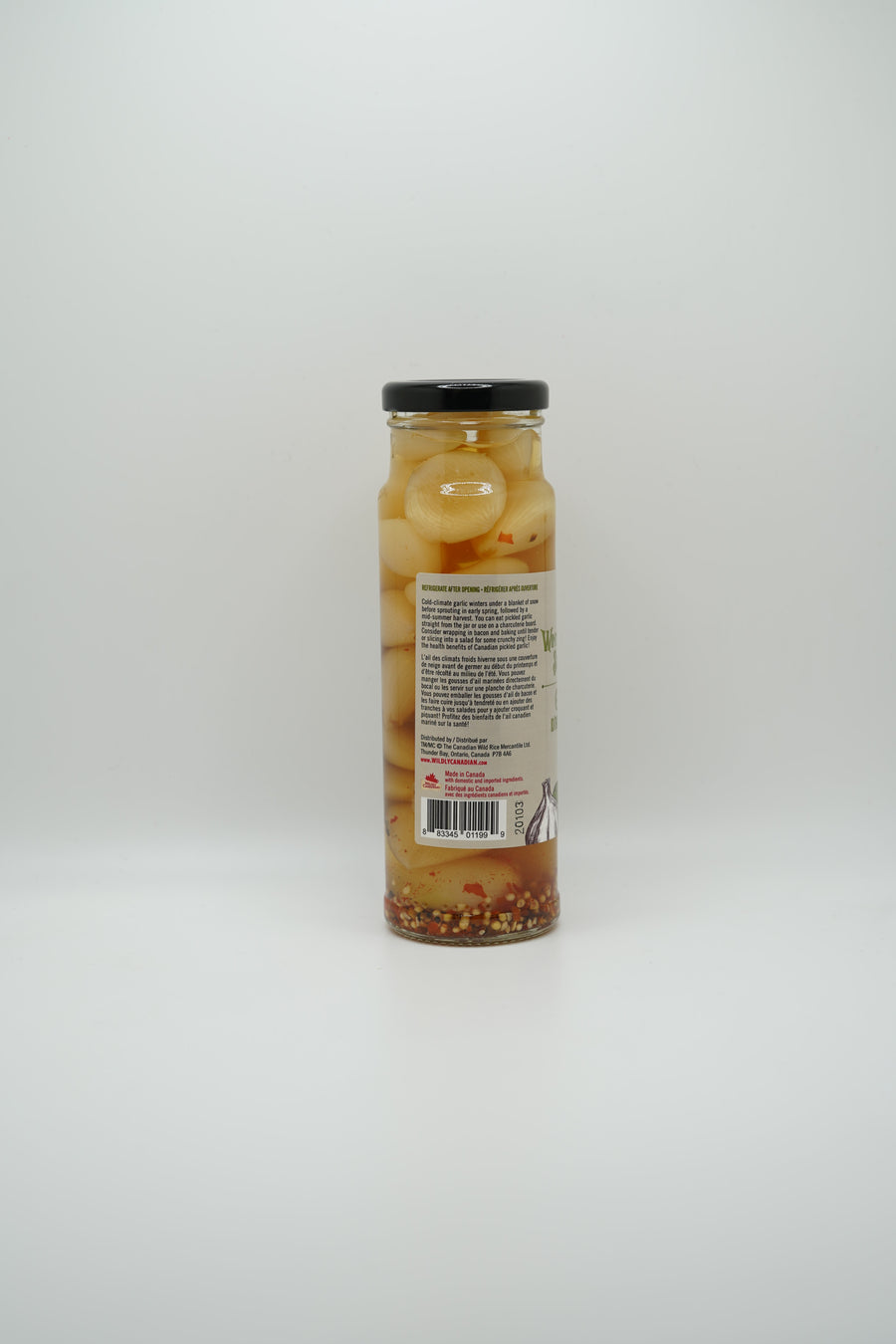 Winter Garlic Cloves Simply Pickled