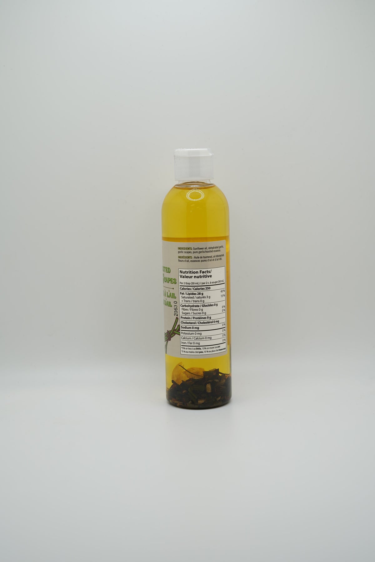 Flavoured Roasted Garlic Oil with Scapes