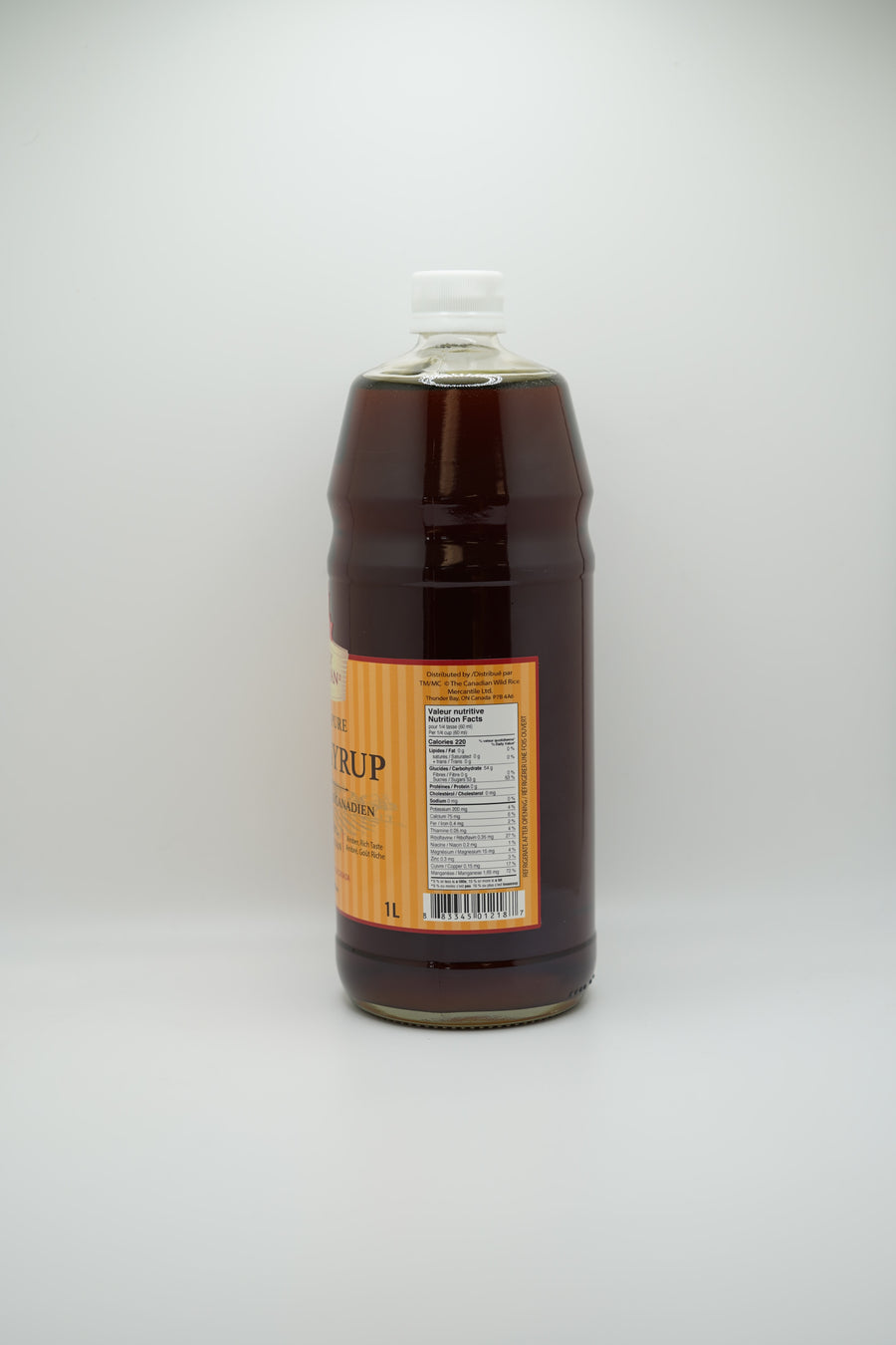 100% Pure Canadian Maple Syrup - Amber Rich Taste 1L