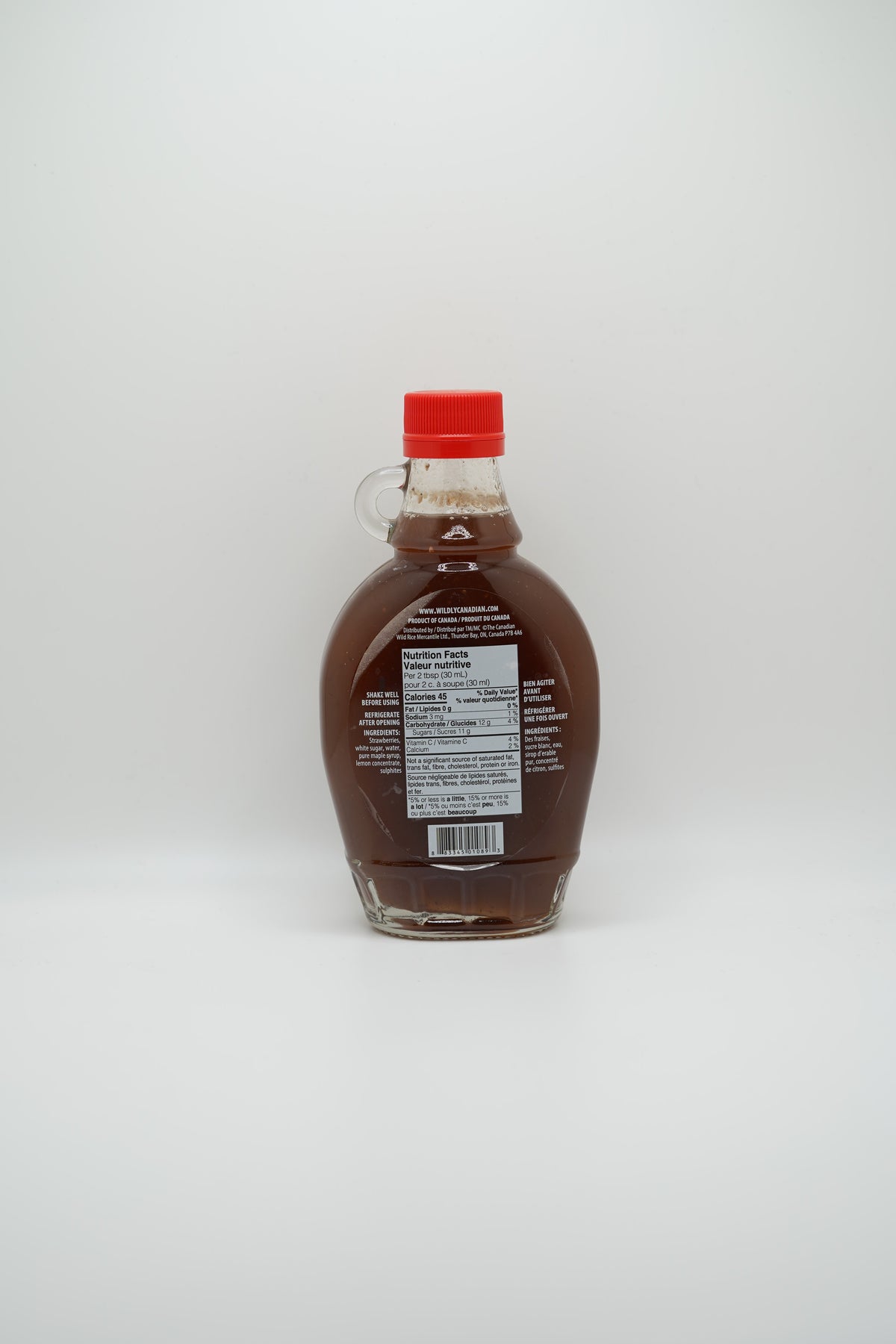 Strawberry Maple Syrup (250ml)