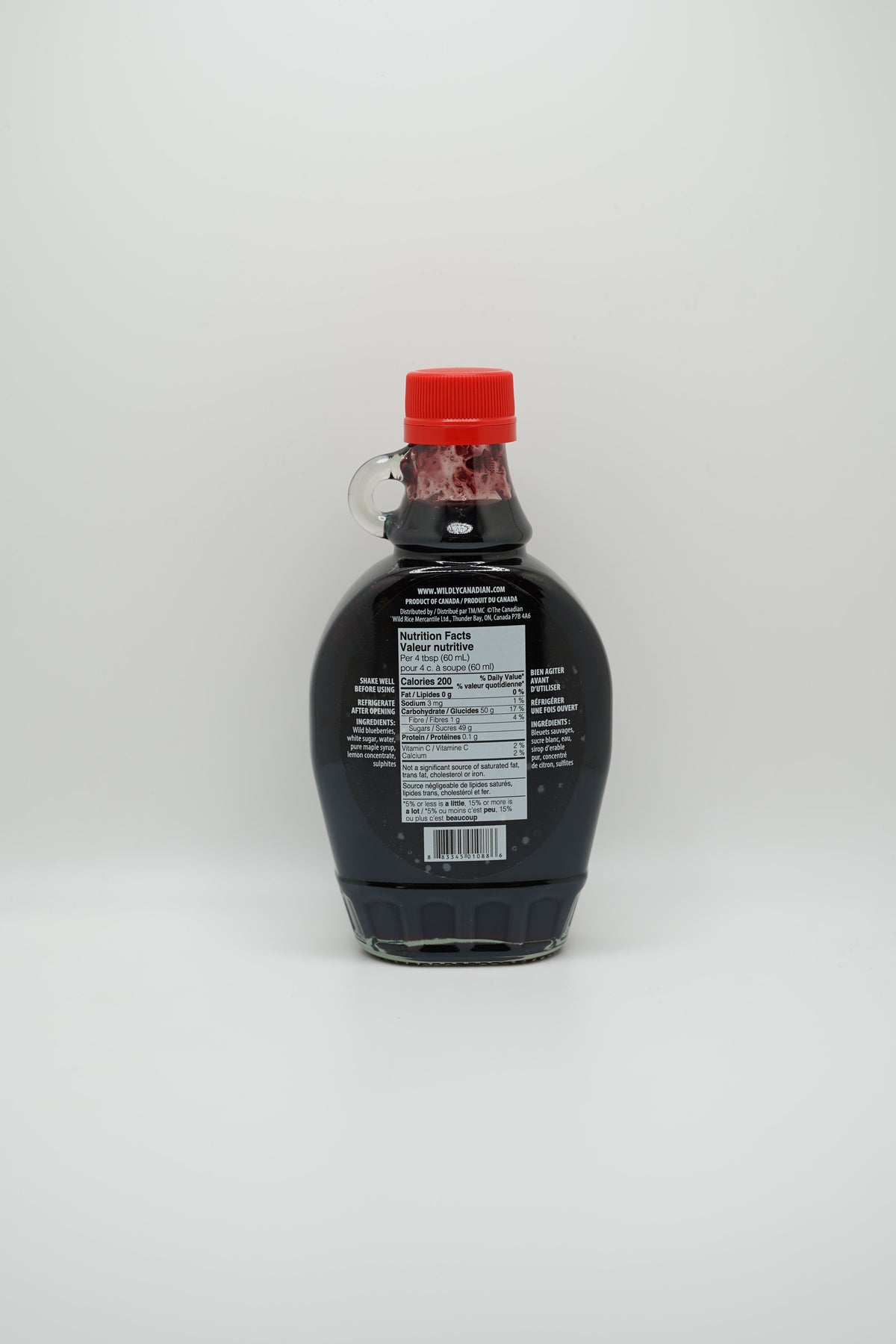 Wild Blueberry Maple Syrup (250ml)