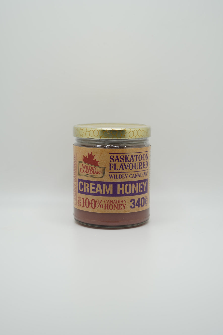 Non-pasteurized Saskatoon Cream Honey