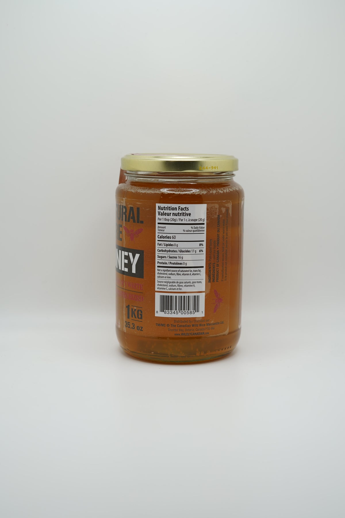 Non-pasteurized Natural Liquid Honey (1kg)