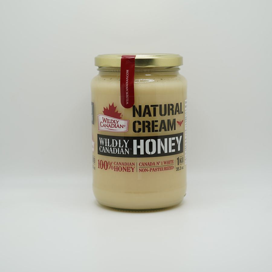 Non-pasteurized Natural Cream Honey (1 kg)