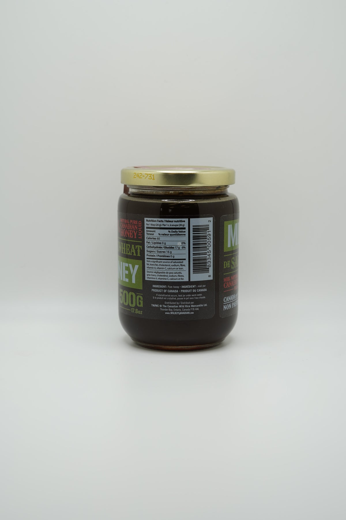 Non-pasteurized Buckwheat Honey