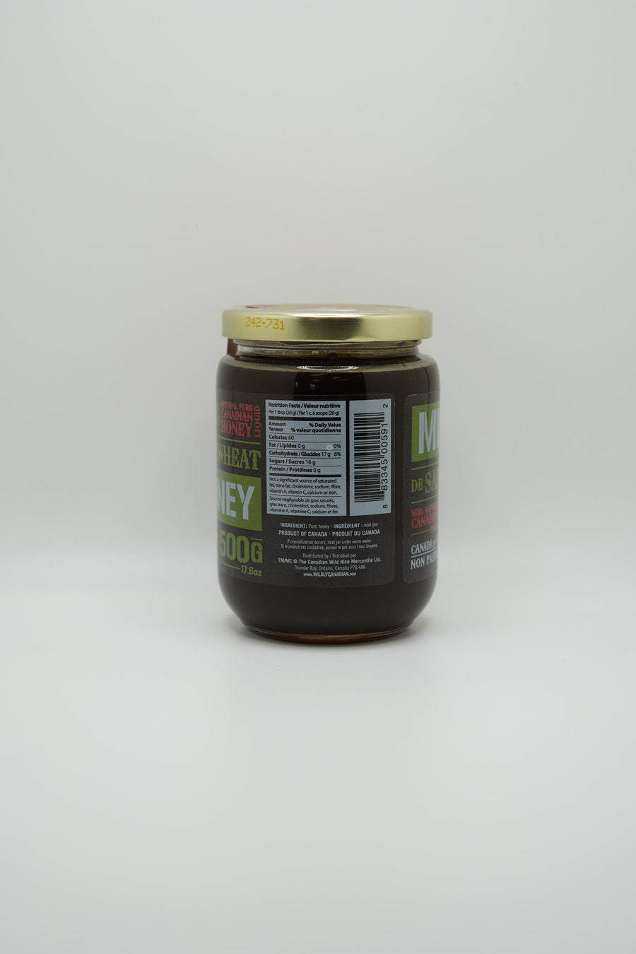 Non-pasteurized Buckwheat Honey