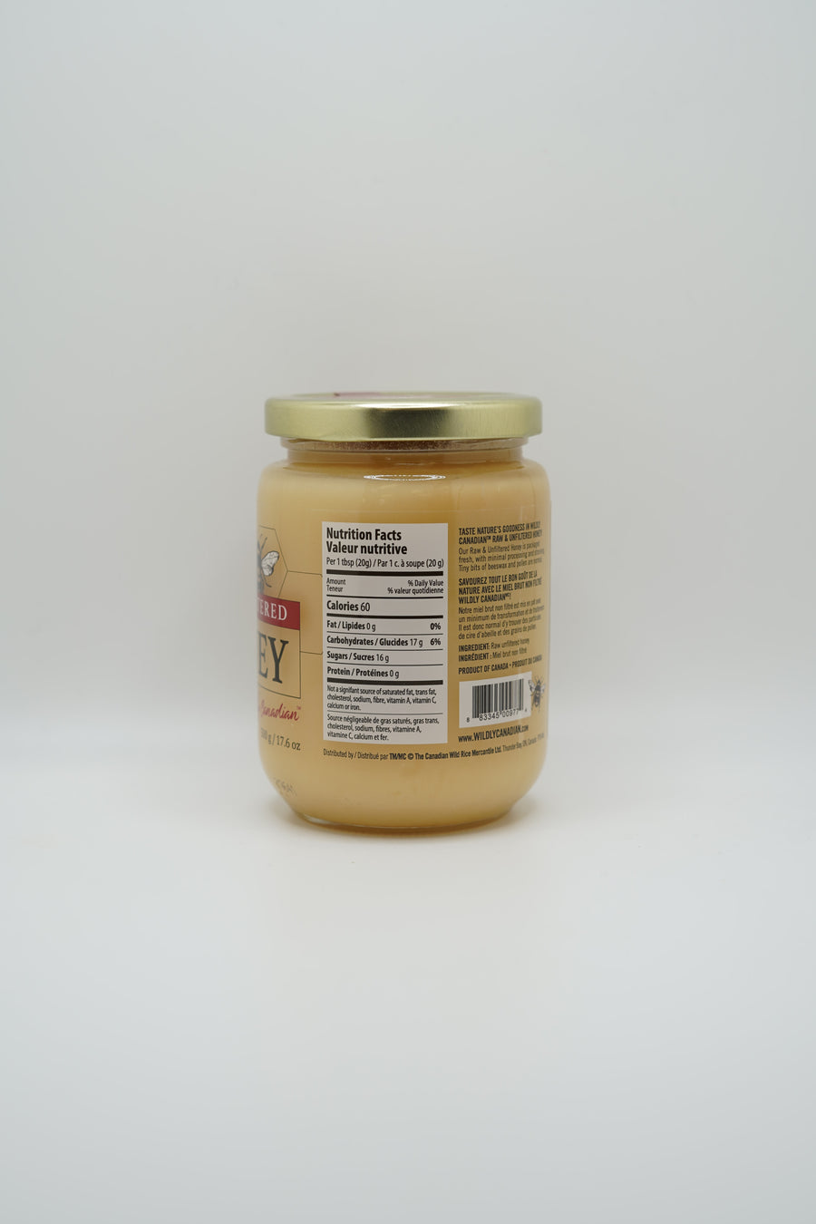 Raw and Unfiltered Honey (500g)