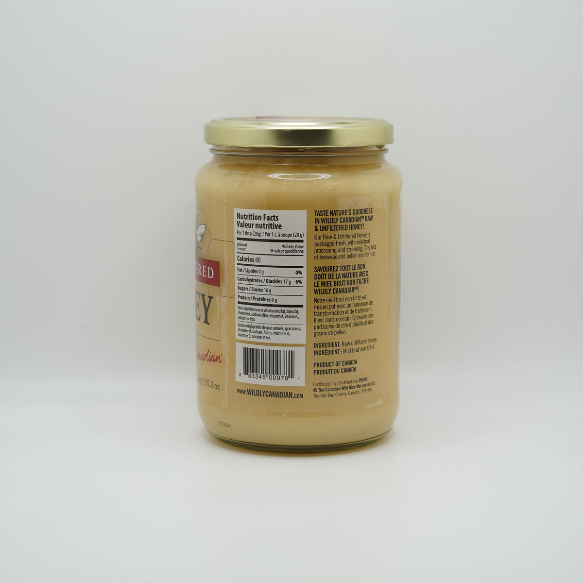 Raw and Unfiltered Honey (1 kg)