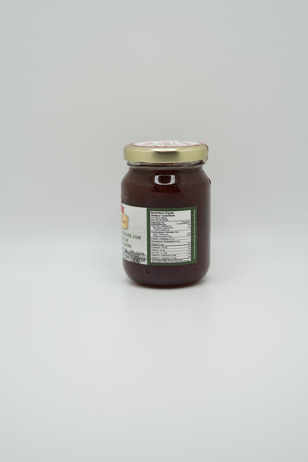 Strawberry-Rhubarb Jam Gift Size