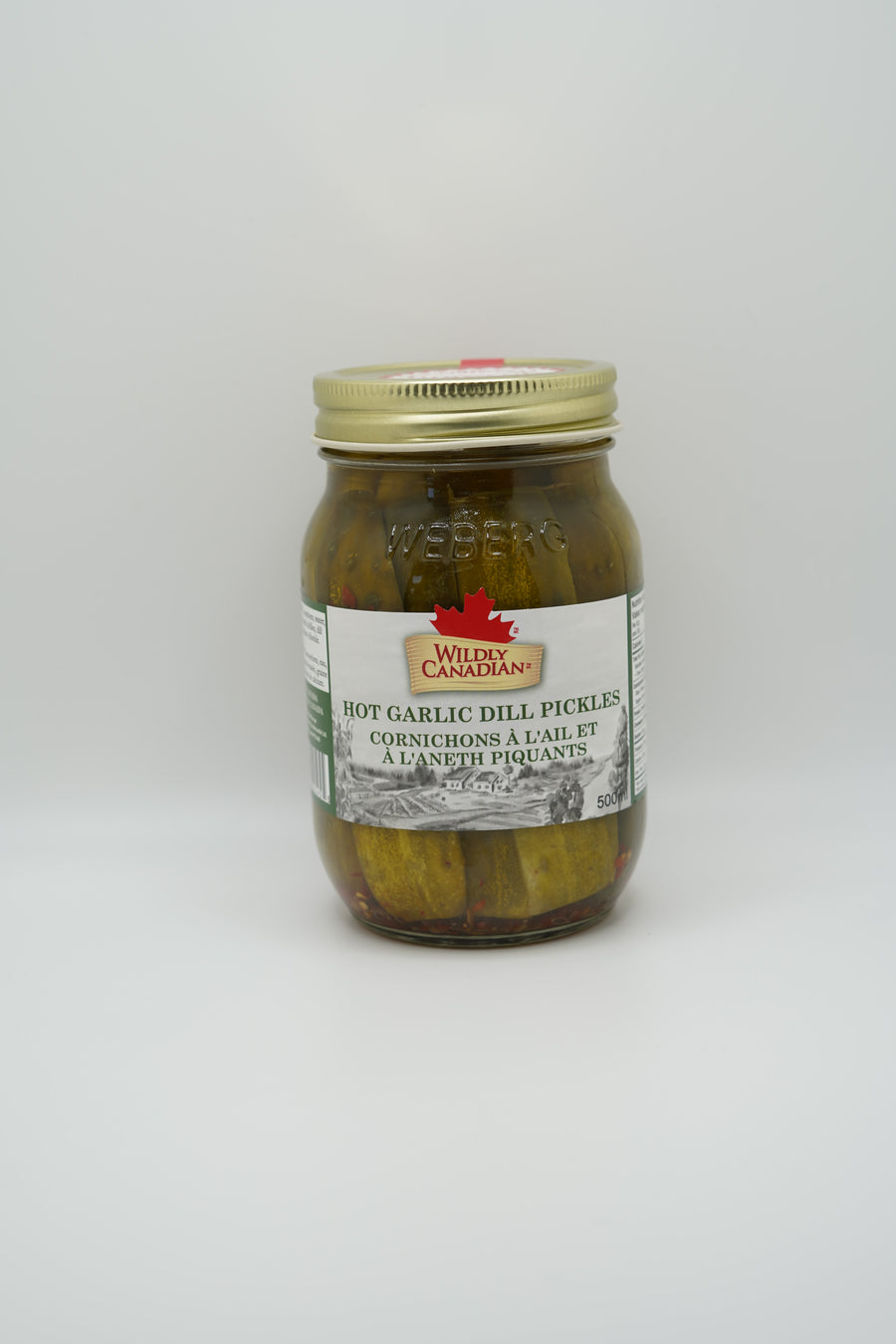 Hot Garlic Dill Pickles