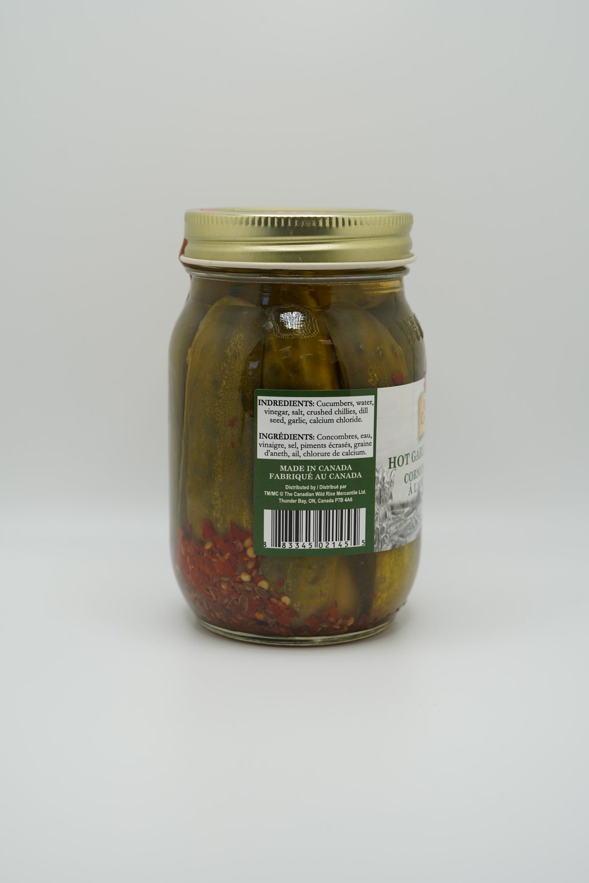 Hot Garlic Dill Pickles
