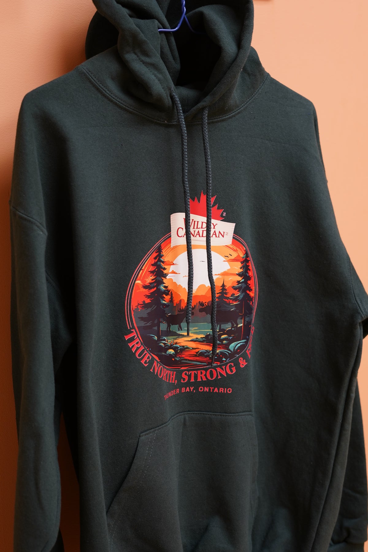 Forest Green Hoodie - Forest Design