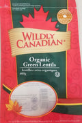Organic Green Lentils Wildly Canadian