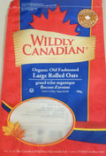 Organic Old Fashioned Large Rolled Oats Non-GMO Wildly Canadian